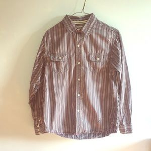 Red Camel Button Up
